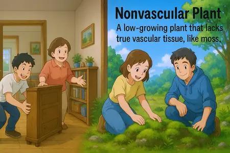 Nonvascular Plant Meaning