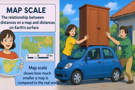 Map Scale Meaning