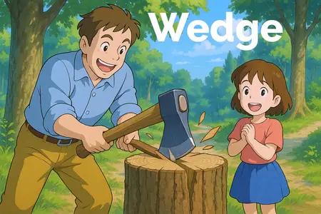 Wedge Meaning