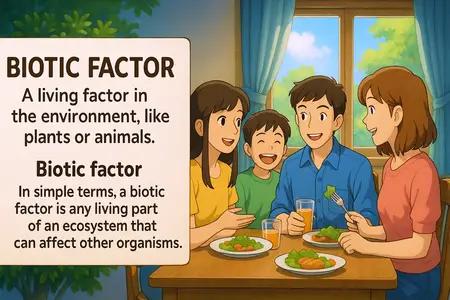 Biotic Factor Meaning