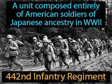 442nd Infantry Regiment Meaning