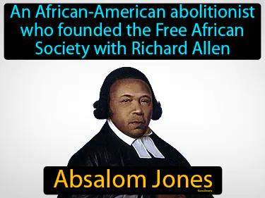 Absalom Jones Meaning