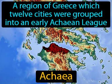 Achaea Meaning