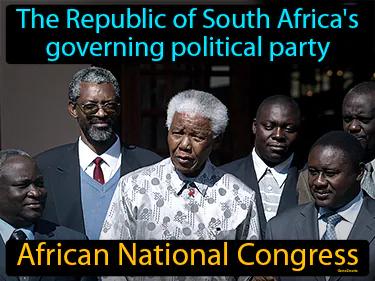 African National Congress Meaning
