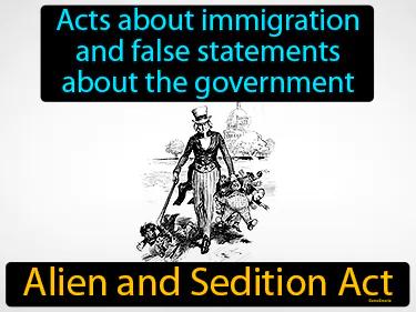 Alien And Sedition Acts Meaning