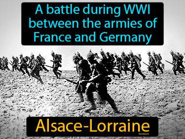Alsace-Lorraine Meaning