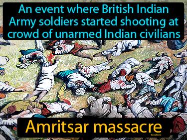 Amritsar Massacre Meaning