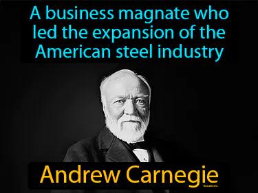 Andrew Carnegie Meaning