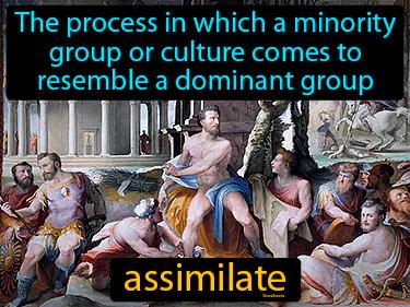 Assimilate Meaning
