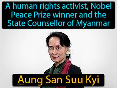 Aung San Suu Kyi Meaning