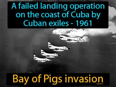 Bay Of Pigs Invasion Meaning