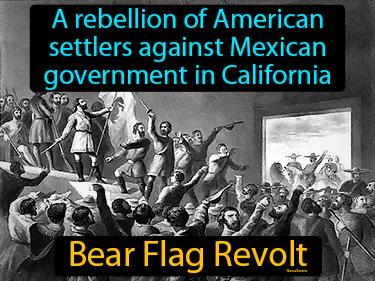 Bear Flag Revolt Meaning