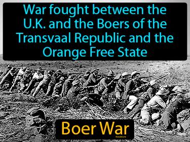 Boer War Meaning