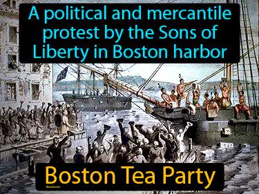 Boston Tea Party Meaning