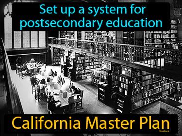 California Master Plan Meaning