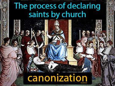 Canonization Meaning