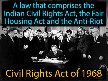 Civil Rights Act Of 1968 Meaning