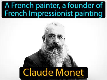 Claude Monet Meaning