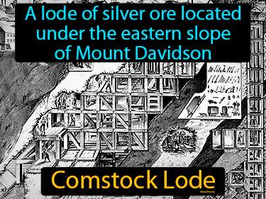 Comstock Lode Meaning
