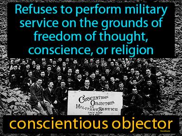 Conscientious Objector Meaning