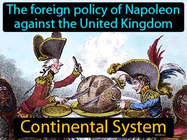 Continental System Meaning