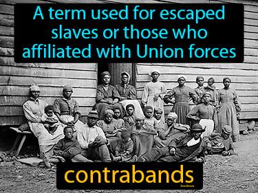 Contrabands Meaning