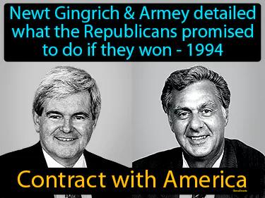 Contract With America Meaning