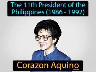 Corazon Aquino Meaning
