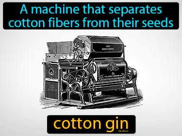 Cotton Gin Meaning