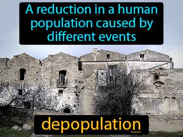 Depopulation Meaning