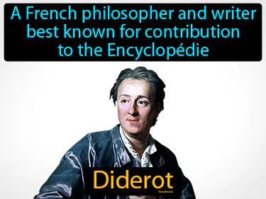 Diderot Meaning