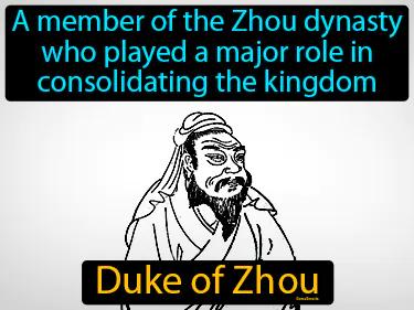 Duke Of Zhou Meaning