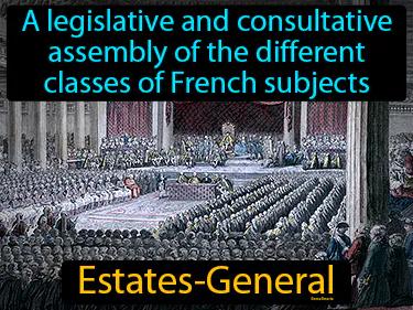 Estates-General Meaning