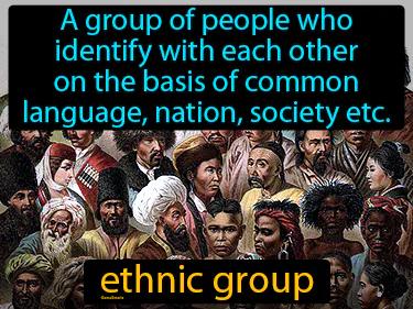 Ethnic Group Meaning
