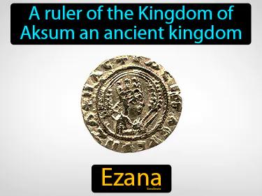 Ezana Meaning