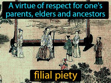 Filial Piety Meaning