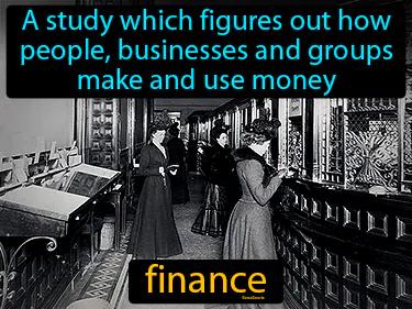 Finance Meaning