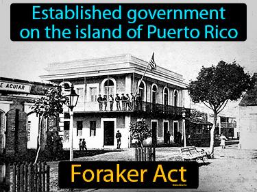 Foraker Act Meaning