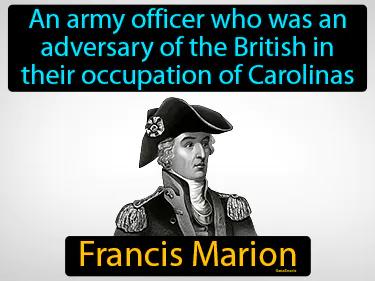 Francis Marion Meaning