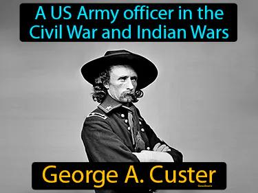 George A Custer Meaning