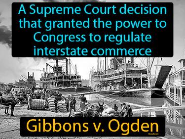 Gibbons V Ogden Meaning