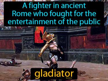 Gladiator Meaning