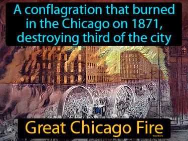Great Chicago Fire Meaning