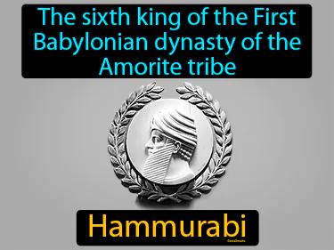 Hammurabi Meaning