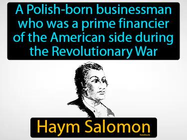 Haym Salomon Meaning