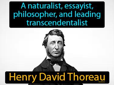 Henry David Thoreau Meaning