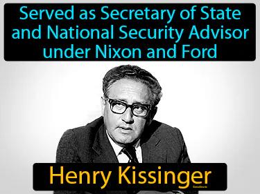 Henry Kissinger Meaning