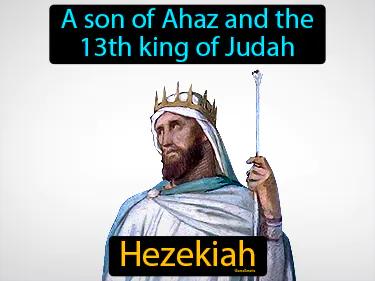Hezekiah Meaning