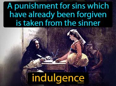Indulgence Meaning