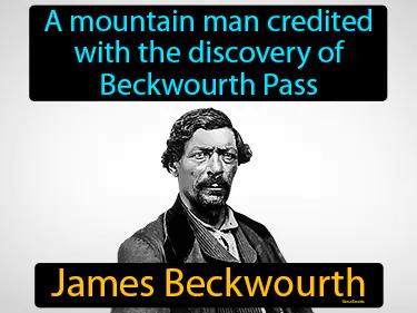 James Beckwourth Meaning